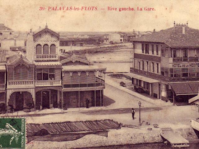 Carte Postale Palavas Rive Gauche