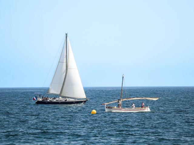 Bateaux en mer à Palavas-les-Flots 2023