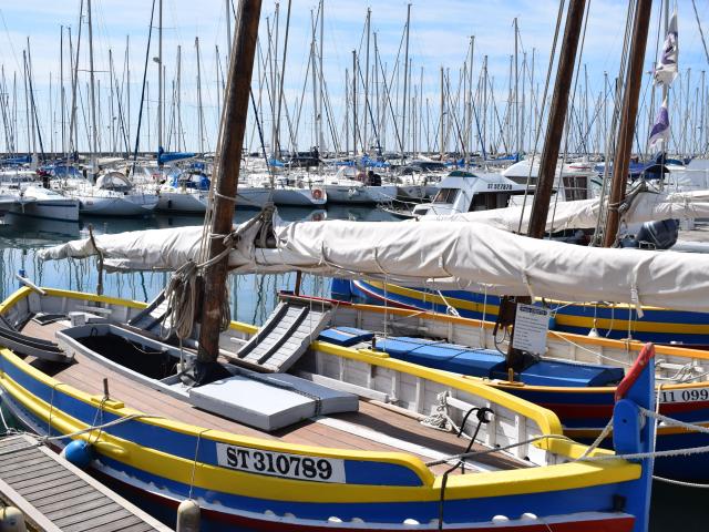 Barque catalane port de Palavas-les-Flots 2022