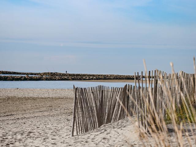 Plage rive droite Palavas-les-Flots