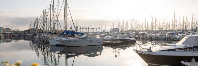 Port de plaisance à Palavas-les-Flots