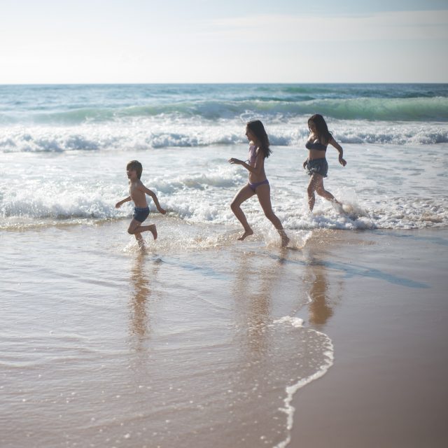 Une famille en vacances à Palavas-les-Flots