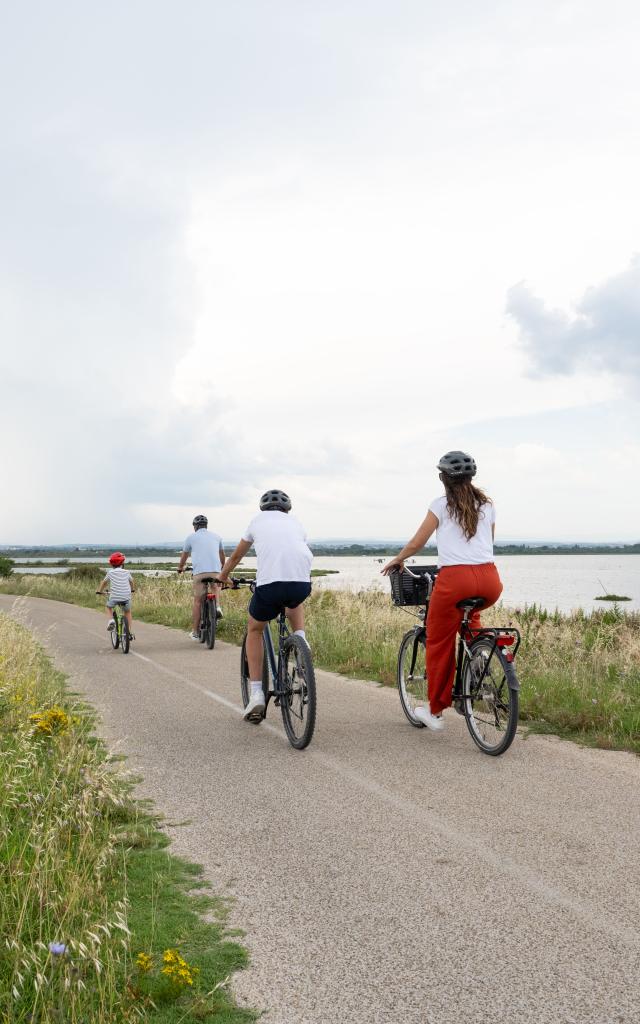 Palavas-les-Flots à vélo : découverte des étangs et côté nature