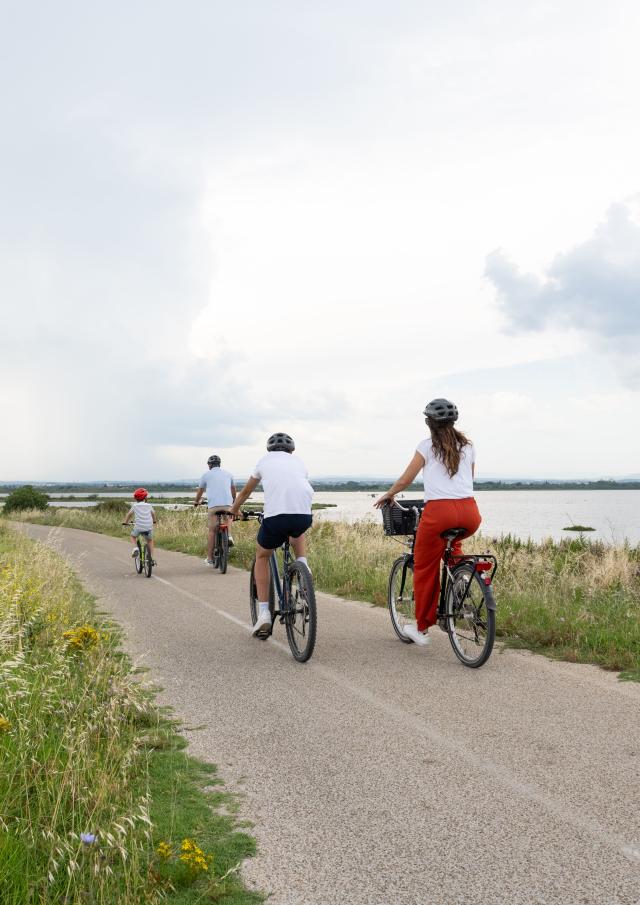 Palavas-les-Flots à vélo : découverte des étangs et côté nature