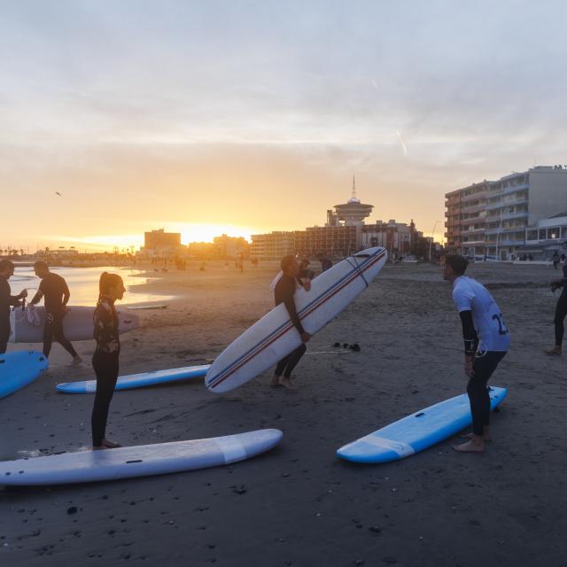 Activités nautiques : surf à Palavas-les-Flots