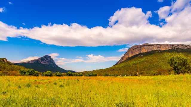 Le pic Saint Loup Occitanie