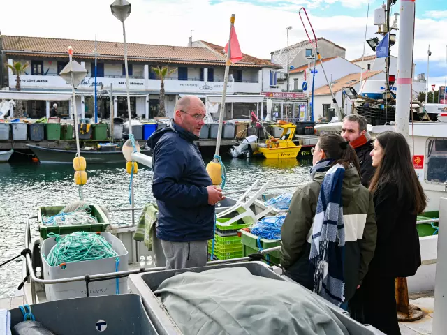 visite guidée pêcheurs 100 ans de la station palavas les flots