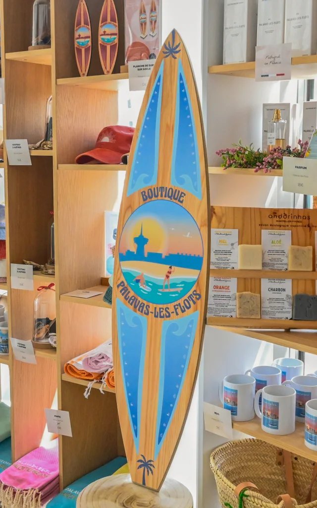 Boutique de l'Office de Tourisme Palavas les Flots