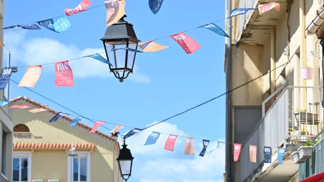 Rues colorées 100 ans Palavas